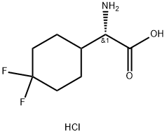 (2S)-2-amino-2-(4,4-difluor-ciklohexil)-ecetsav-hidroklorid