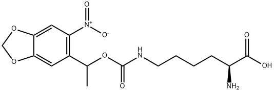 (2S)-2-aMino-6-((1-(6-nitrobenzo[d][1,3]dioxol-5-il)etoxi)karbonil-amino)hexánsav
