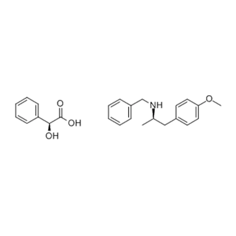 (2S)-HIDROXI(FENIL)ECECSAV (2R)-N-BENZIL-1-(4-METOXI-FENIL)PROPÁN-2-AMIN (1:1) (SÓ)