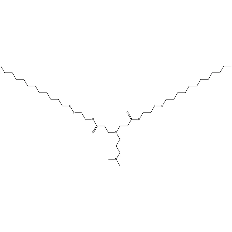 β-alanin, N-[3-(dimetil-amino)-propil]-N-[3-[2-(dodecil-ditio)-etoxi]-3-oxopropil]-, 2-(dodecil-ditio)-etil-észter