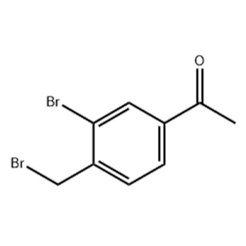 1-(3-bróm-4-(bróm-metil)-fenil)-etanon
