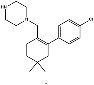 1-((4'-klór-5,5-dimetil-3,4,5,6-tetrahidro-[1,1'-bifenil]-2-il)-metil)-piperazin-dihidroklorid