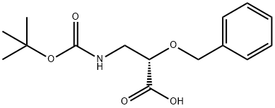 2-Benzil-oxi-3-terc-butoxi-karbonil-amino-propionsav
