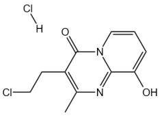 3-(2-klór-etil)-9-hidroxi-2-metil-4H-pirido[1,2-a]pirimidin-4-on-hidroklorid
