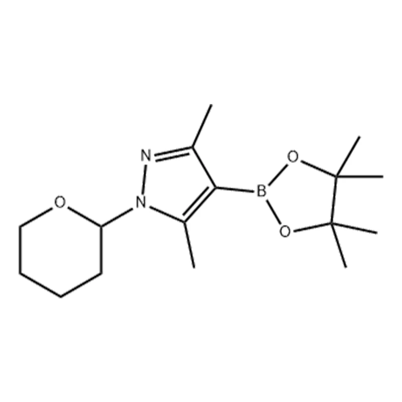 3,5-dimetil-1-(tetrahidro-2H-piran-2-il)-4-(4,4,5,5-tetrametil-1,3,2-dioxaborolán-2-il)-1 H-pirazol