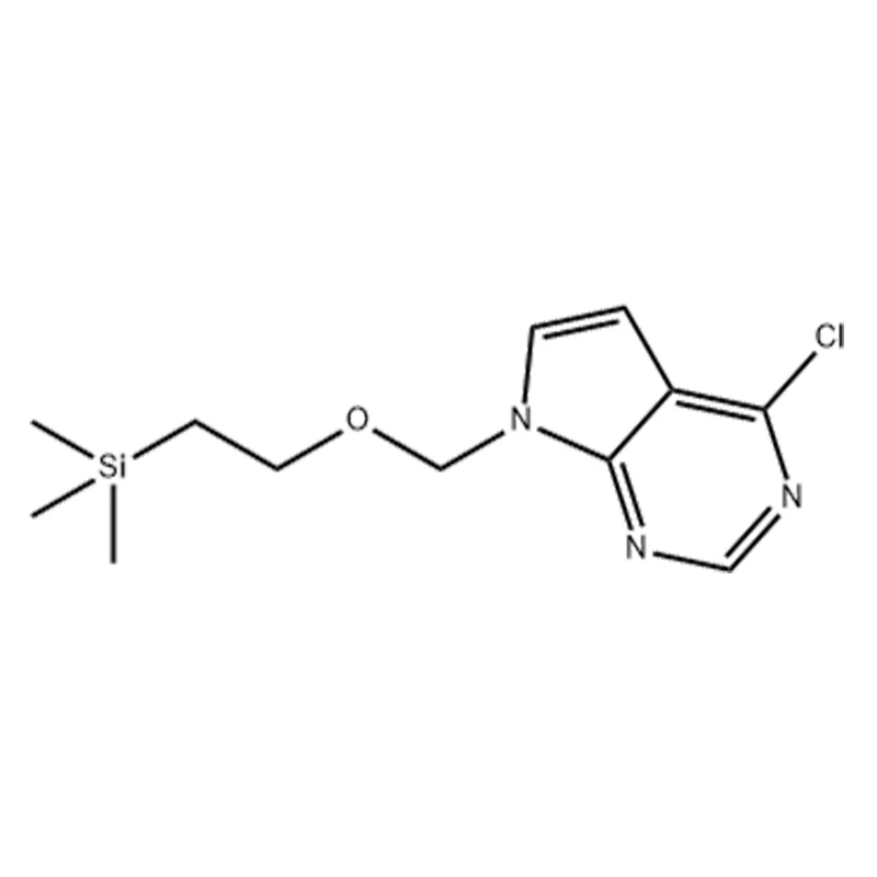 4-KLÓR-7-((2-(TRIMETILSZILIL)ETOXI)METIL)-7H-PIRROLO[2,3-D]PIRIMIDIN