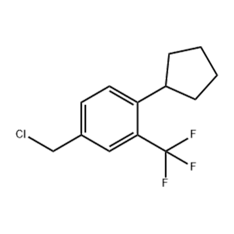 4-klór-metil-1-ciklopentil-2-trifluor-metil-benzol