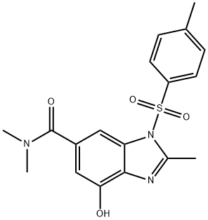 7-hidroxi-N,N,2-trimetil-3-tozil-3H-benzo[d]imidazol-5-karboxamid