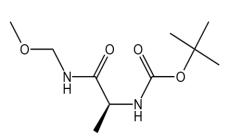 N-[(1S)-2-(metoxi-metil-amino)-1-metil-2-oxo-etil]-karbaminsav-terc-butil-észter